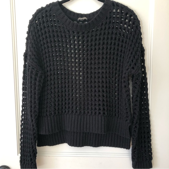 Express Chunky Open Knit Sweater - Picture 2 of 13